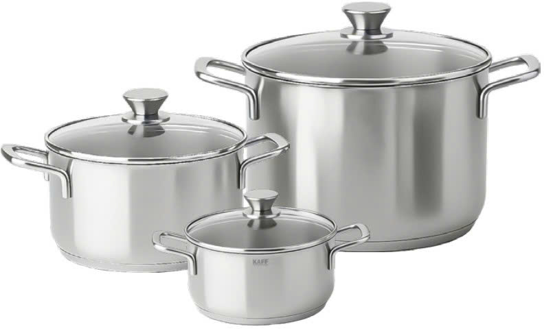 Bộ Nồi KAFF Inox 3 Món Cao Cấp KF-ST039